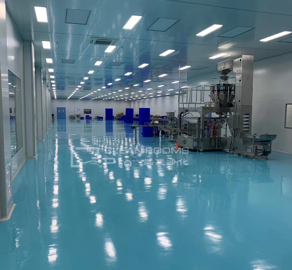 頂津食品干果食品加工潔凈車間