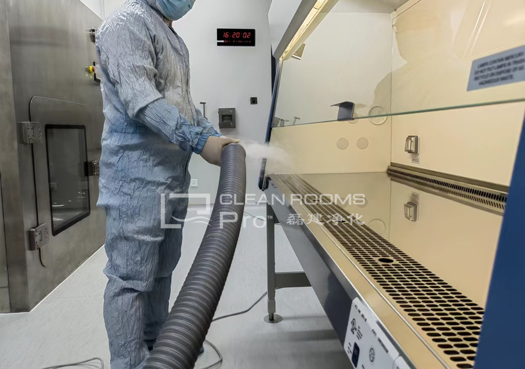 上海制藥廠GMP10萬級潔凈車間氣流組織風(fēng)量測試檢驗(yàn)現(xiàn)場_磊建凈化 上海制藥廠GMP10萬級潔凈車間氣流組織風(fēng)量測試檢驗(yàn)現(xiàn)場_磊建凈化